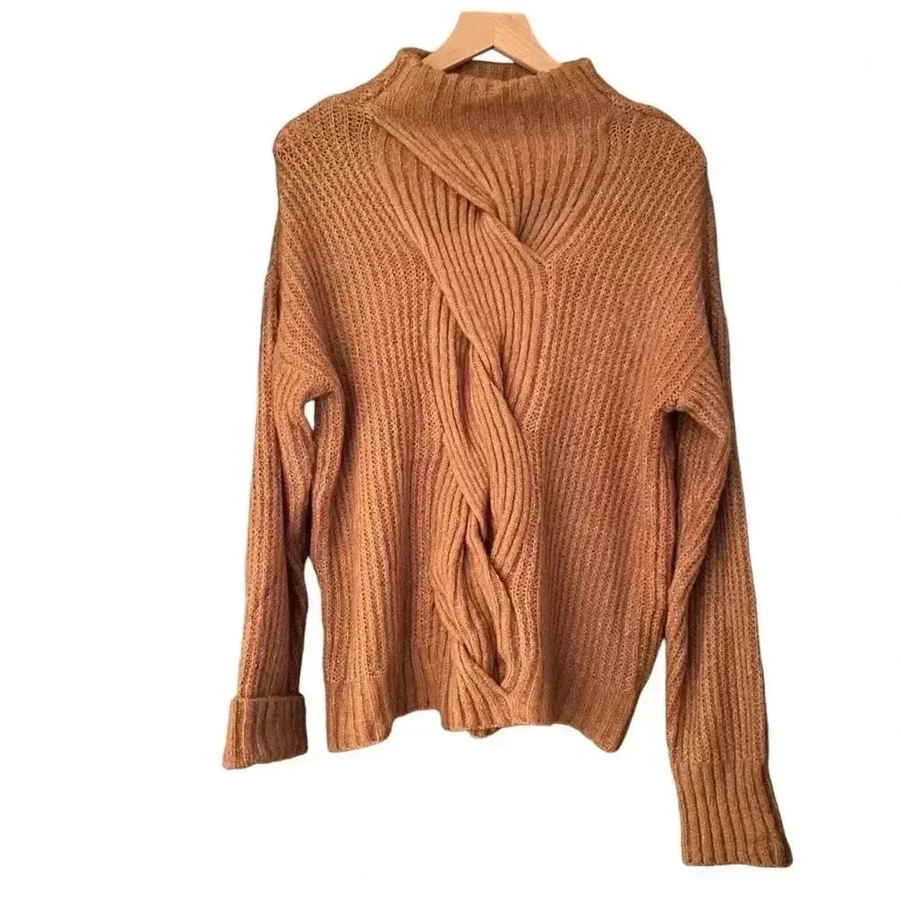 Pink Lily Cocoa Sweater